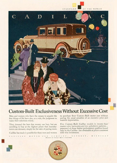 Cadillac Automobile Party Guests | Vintage Cars 1891-1970