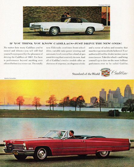 Cadillac DeVille Convertible 1967 | Vintage Cars 1891-1970