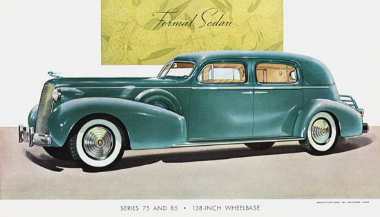 Cadillac Formal Sedan 1937 | Vintage Cars 1891-1970