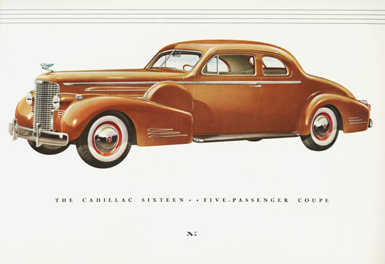 Cadillac Sixteen Five Passenger Coupé 1938 | Vintage Cars 1891-1970