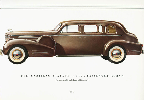 Cadillac Sixteen Five Passenger Sedan 1938 | Vintage Cars 1891-1970