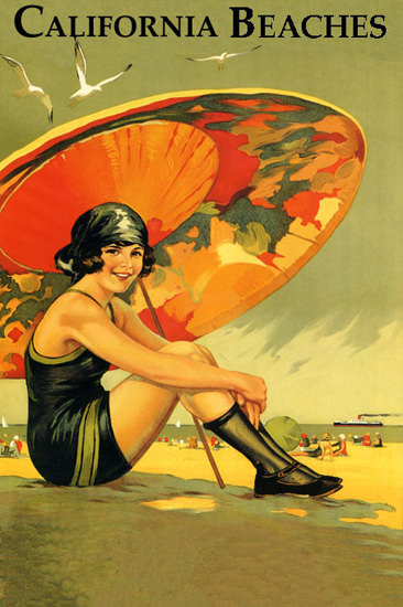California Beaches 1920s | Sex Appeal Vintage Ads and Covers 1891-1970