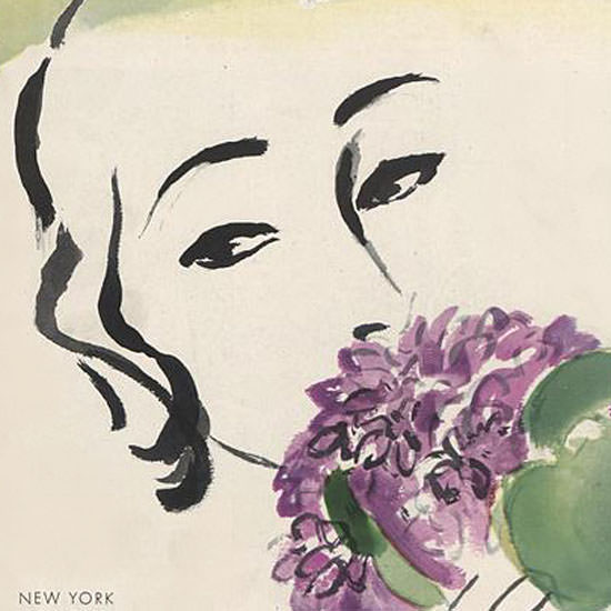 Carl Erickson Vogue Cover 1931-05-01 Copyright crop | Best of Vintage Cover Art 1900-1970