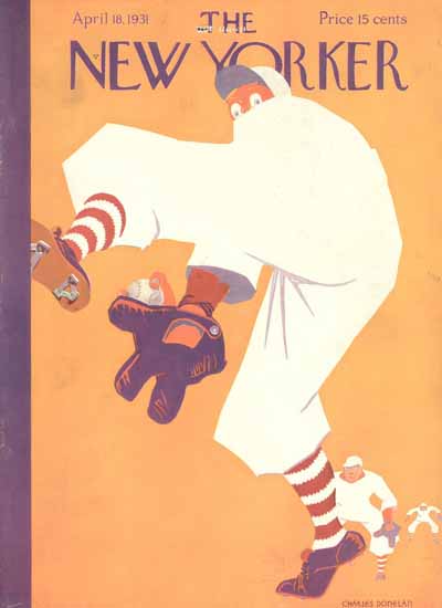 Charles Donelan The New Yorker 1931_04_18 Copyright | The New Yorker Graphic Art Covers 1925-1945