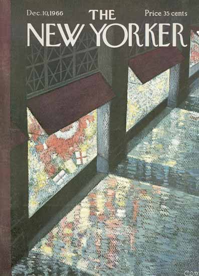 Charles E Martin The New Yorker 1966_12_10 Copyright | New Yorker -1970 Charles E Martin The New Yorker 1966_12_10 Copyright | The New Yorker Graphic Art Covers 1946-1970