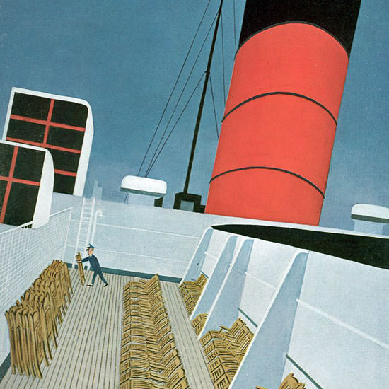Charles E Martin The New Yorker 1967_04_15 Copyright crop | Best of 1960s Ad and Cover Art