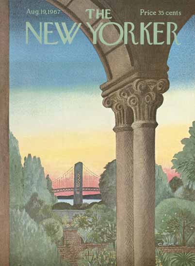 Charles E Martin The New Yorker 1967_08_19 Copyright | The New Yorker Graphic Art Covers 1946-1970