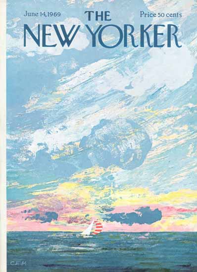 Charles E Martin The New Yorker 1969_06_14 Copyright | The New Yorker Graphic Art Covers 1946-1970