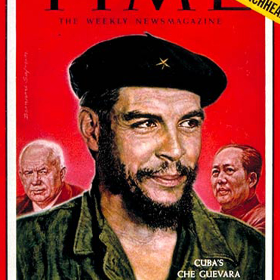 Che Guevara Time Magazine 1960-08 by Bernard Safran crop | Best of Vintage Cover Art 1900-1970
