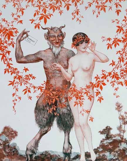 Cheri Herouard La Vie Parisienne 1926 Enfin Seuls page | La Vie Parisienne Erotic Magazine Covers 1910-1939