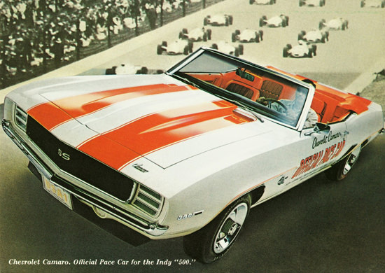 Chevrolet Camaro Indy 500 Pace Car 1969 | Vintage Cars 1891-1970