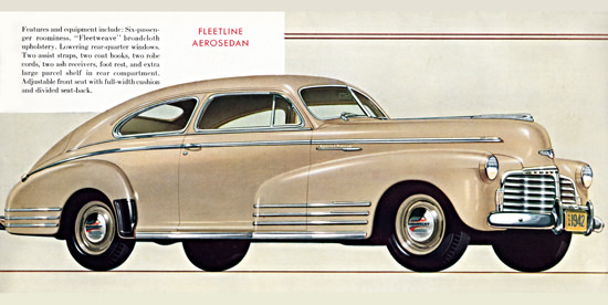 Chevrolet Fleetline Aerosedan 1942 Fleetweave | Vintage Cars 1891-1970