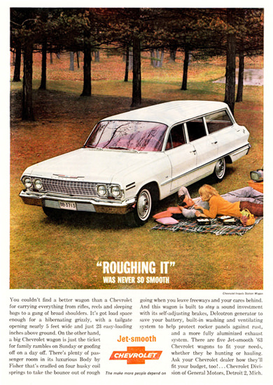 Chevrolet Impala Station 1963 Roughing It | Vintage Cars 1891-1970