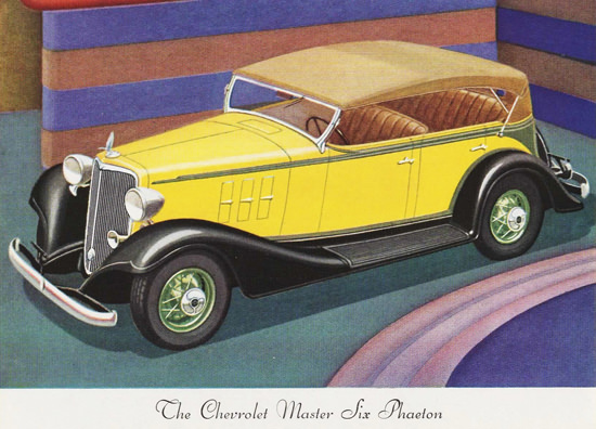 Chevrolet Master Six Phaeton 1933 | Vintage Cars 1891-1970