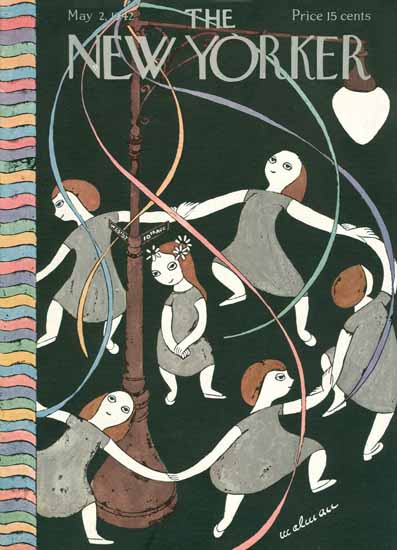 Christina Malman The New Yorker 1942_05_02 Copyright | The New Yorker Graphic Art Covers 1925-1945