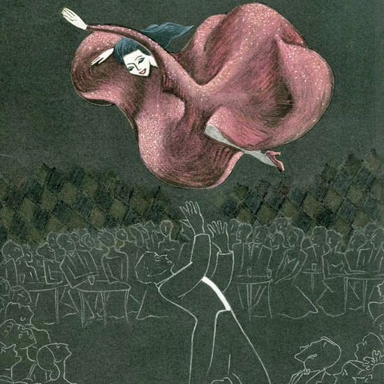 Christina Malman The New Yorker 1947_03_29 Copyright crop | Best of 1940s Ad and Cover Art