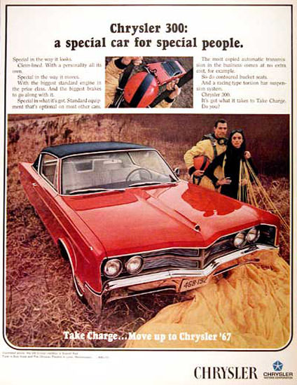 Chrysler 300 Coupe 1967 Special Car People | Vintage Cars 1891-1970