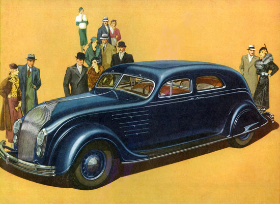Chrysler Airflow Eight Six P Town Sedan 1934 | Vintage Cars 1891-1970