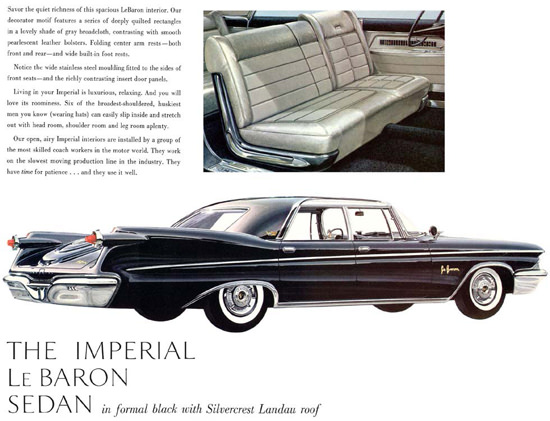 Chrysler Imperial Le Baron Sedan Black Silver | Vintage Cars 1891-1970