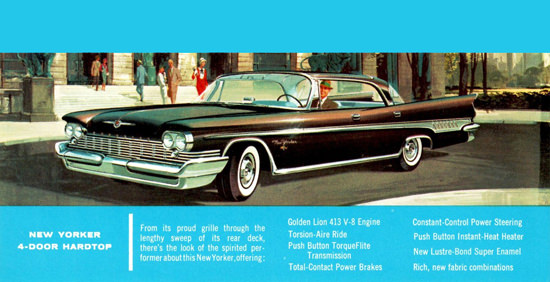 Chrysler New Yorker 1959 Golden Lion 413 V8 | Vintage Cars 1891-1970