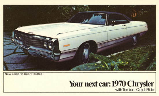 Chrysler New Yorker 1970 Torsion Quiet Ride | Vintage Cars 1891-1970