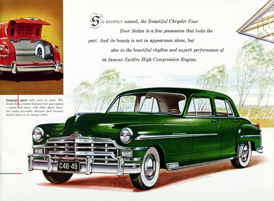 Chrysler Saratoga Sedan 1949 Fine Possession | Vintage Cars 1891-1970