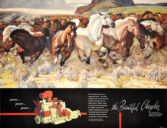 Chrysler The Beautiful 1947 Horse Power | Vintage Cars 1891-1970