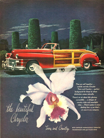 Chrysler Town And Country Convertible 1946 | Vintage Cars 1891-1970