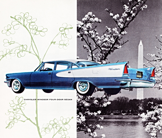 Chrysler Windsor 1957 Spring In Washington DC | Vintage Cars 1891-1970
