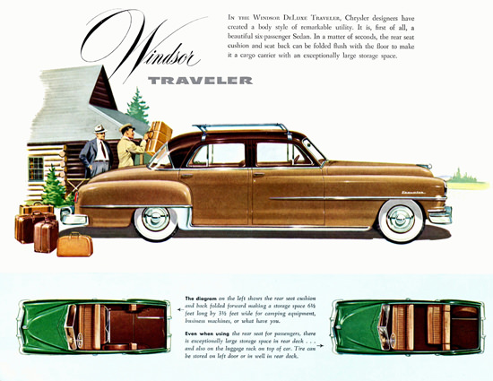 Chrysler Windsor DeLuxe Traveler 1951 | Vintage Cars 1891-1970