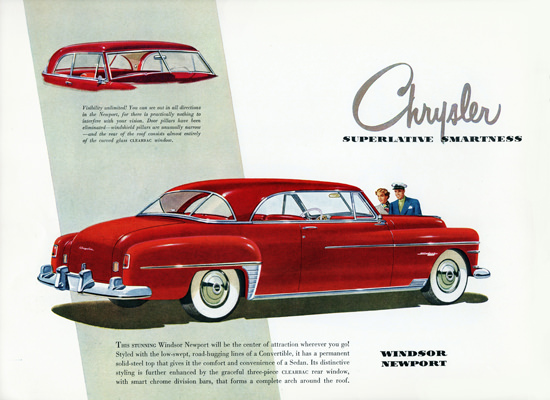 Chrysler Windsor Newport 1950 | Vintage Cars 1891-1970