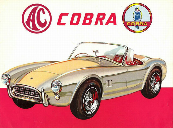 AC Cobra 1962 by Carroll Shelby With Ford V8 Engine | Vintage Cars 1891-1970