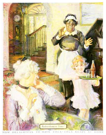 Coca-Cola Ready At Home 1920s | Vintage Ad and Cover Art 1891-1970