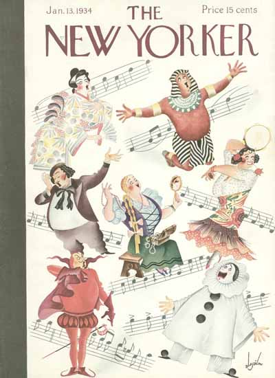 Constantin Alajalov The New Yorker 1934_01_13 Copyright | New Yorker 1925-45 Constantin Alajalov The New Yorker 1934_01_13 Copyright | The New Yorker Graphic Art Covers 1925-1945