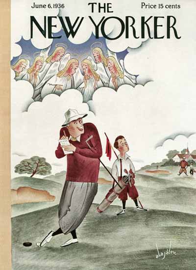 Constantin Alajalov The New Yorker 1936_06_06 Copyright | The New Yorker Graphic Art Covers 1925-1945