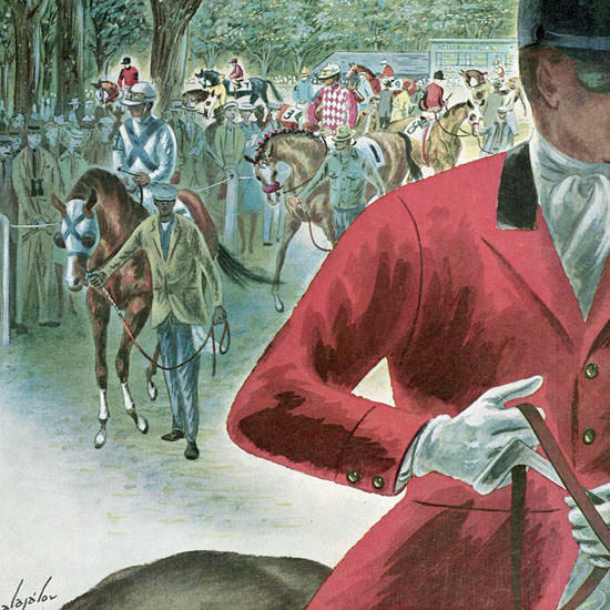Constantin Alajalov The New Yorker 1960_09_24 Copyright crop | Best of Vintage Cover Art 1900-1970