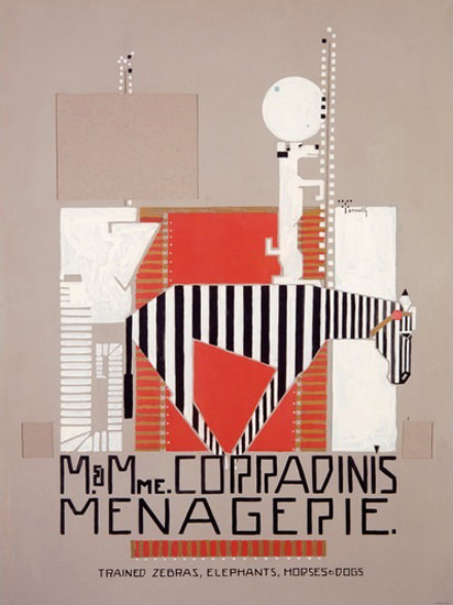 Coradini Menagerie Elephants Horses Dogs | Vintage Ad and Cover Art 1891-1970