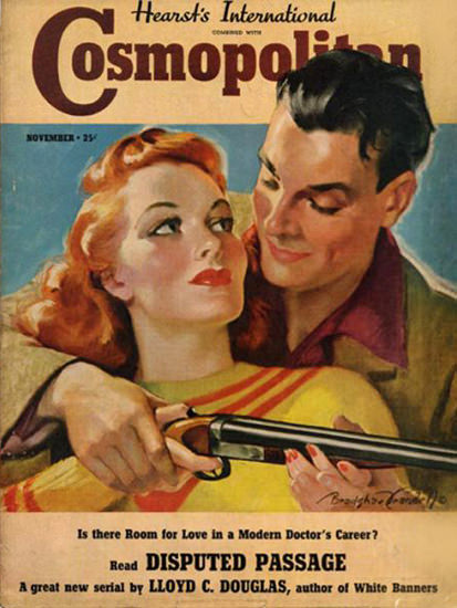Cosmopolitan Magazine Copyright 1938 Lloyd C Douglas | Sex Appeal Vintage Ads and Covers 1891-1970