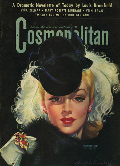 Cosmopolitan Magazine Copyright 1942 Story By Judy Garland | Sex Appeal Vintage Ads and Covers 1891-1970
