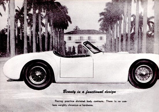 Cunningham Model C 2 1951 No Useless Weight | Vintage Cars 1891-1970