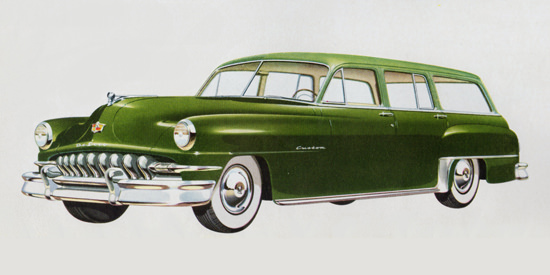 DeSoto Custom All Steel Station Wagon 1951 | Vintage Cars 1891-1970