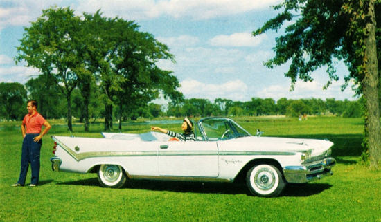 DeSoto Fireflite Convertible 1959 White | Vintage Cars 1891-1970