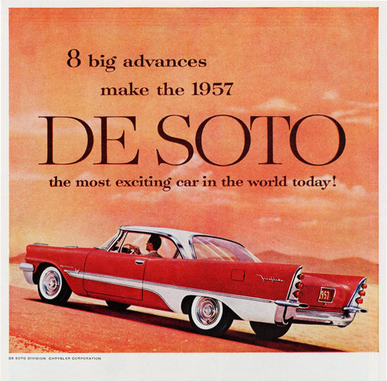 DeSoto Fireflite Sportsman 1957 Desert | Vintage Cars 1891-1970