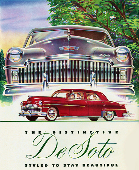 DeSoto Styled To Stay Beautiful | Vintage Cars 1891-1970