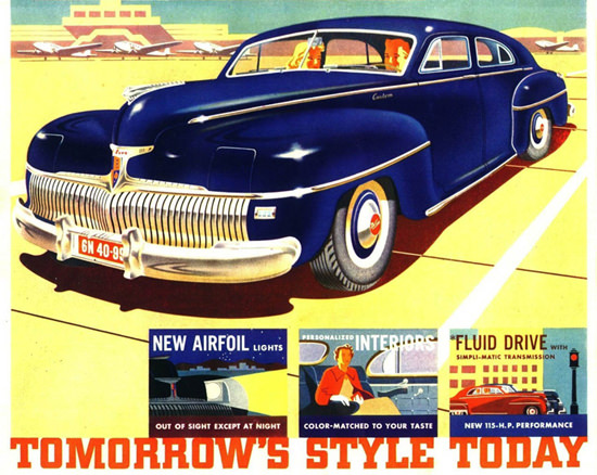 DeSoto Tomorrows Style Today 1942 | Vintage Cars 1891-1970