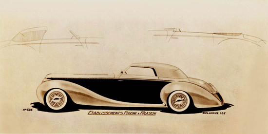 Delahaye 135 Model 1947 Figoni Falaschi | Vintage Cars 1891-1970