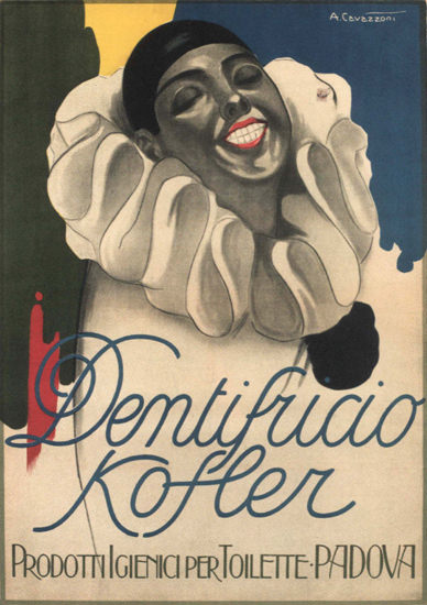 Dentifricio Kofler Padova Italy Italia | Sex Appeal Vintage Ads and Covers 1891-1970