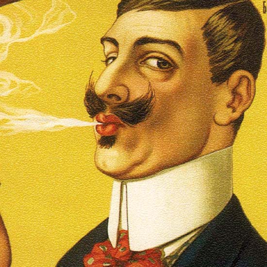 Detail Of Cigarettes USSR Russia 2610 CCCP B | Best of Vintage Ad Art 1891-1970