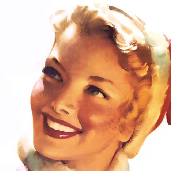 Detail Of Coca-Cola Coke Time 1955 | Best of 1950s Ad and Cover Art