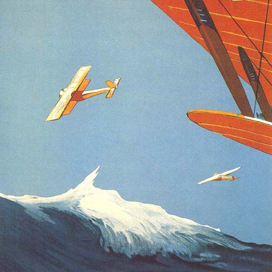 Detail Of Deutscher Seeflug 1926 | Best of Vintage Ad Art 1891-1970